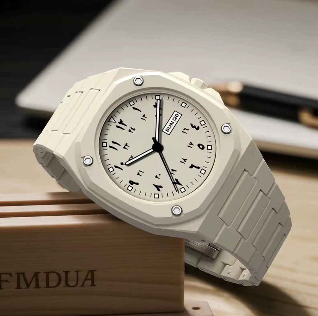 Montre Blanche Élégante