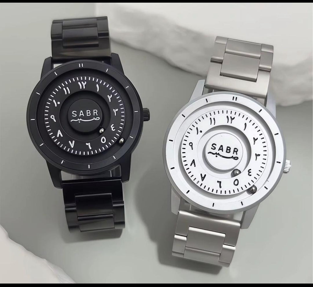 Montre SABR Noire Chiffres Arabes