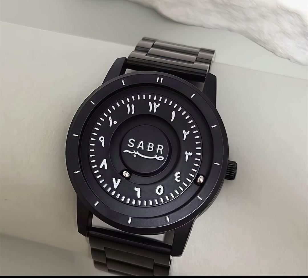 Montre SABR Noire Chiffres Arabes