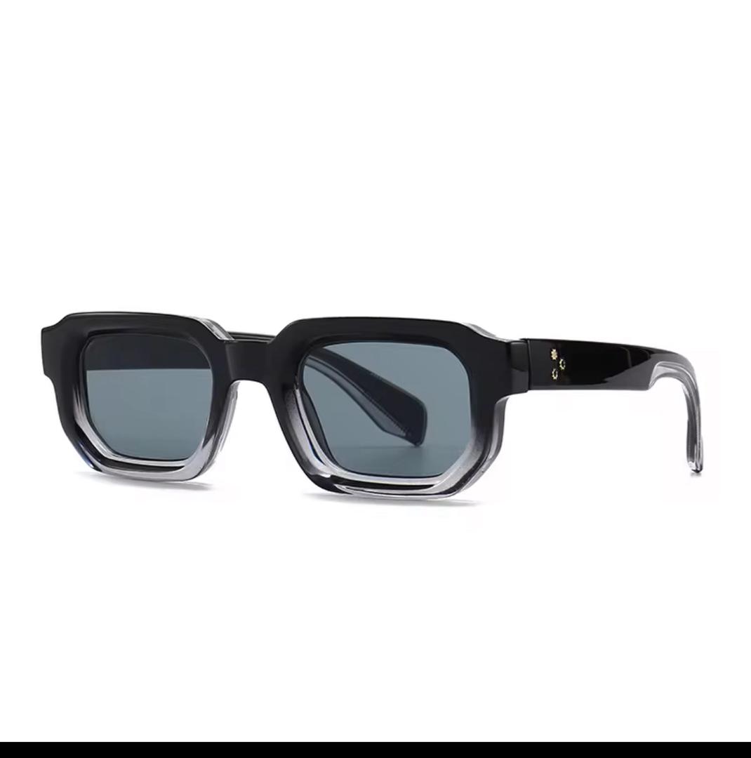 Lunettes de Soleil Carrées Noires