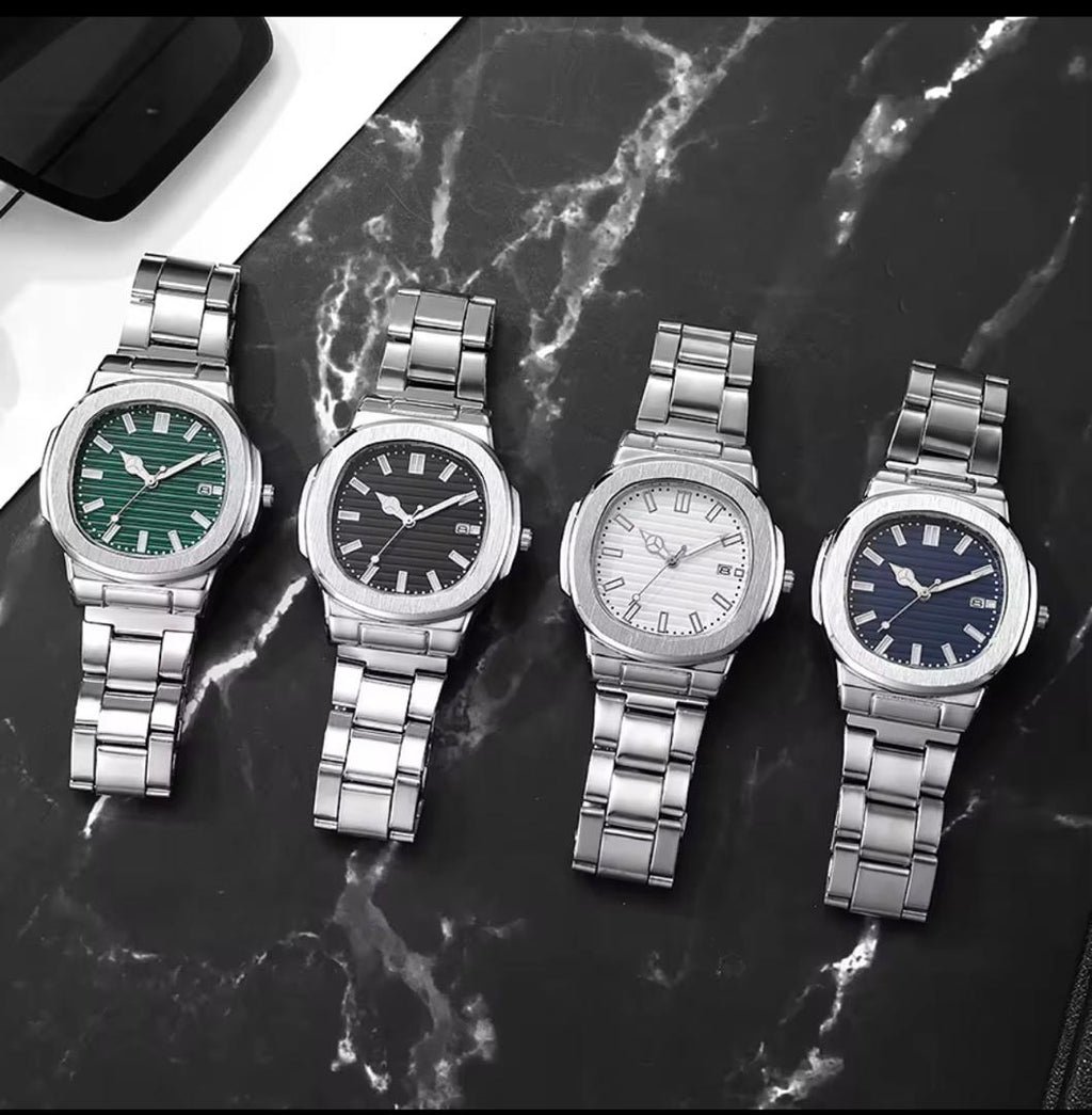 Collection Montres Acier Inoxydable - 4 Modèles