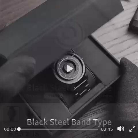 Montre SABR Noire Chiffres Arabes